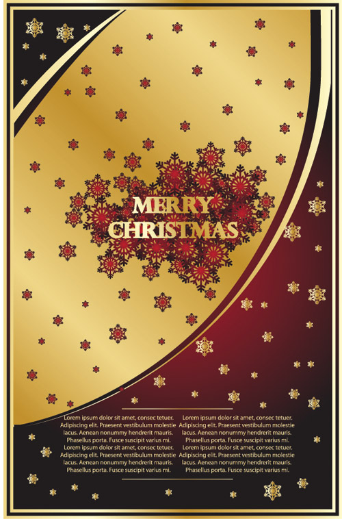 free vector Classic christmas background vector